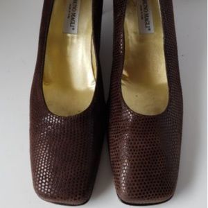 Women's Shoes BRUNO MAGLI Brown  Leather  Size 7.5